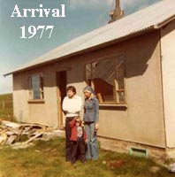 Arrival to Husavik, North Iceland in 1977