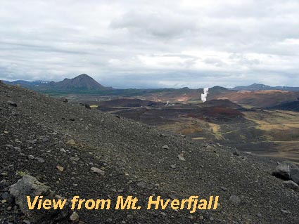 Hverfjall or Hverfell Myvatn Iceland